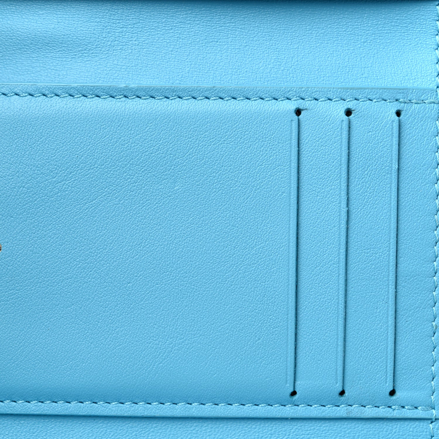 Louis Vuitton Smooth Calfskin LV Pont 9 Compact Wallet Creme 8 of 8