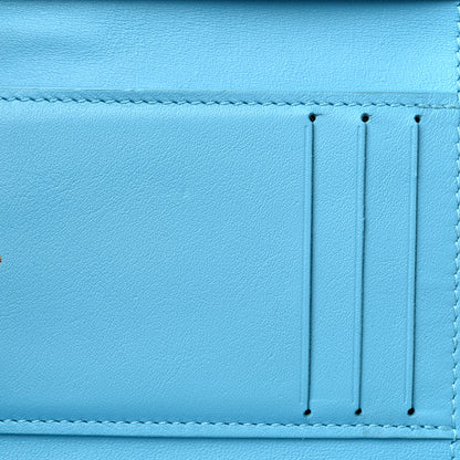 Louis Vuitton Smooth Calfskin LV Pont 9 Compact Wallet Creme 8 of 8