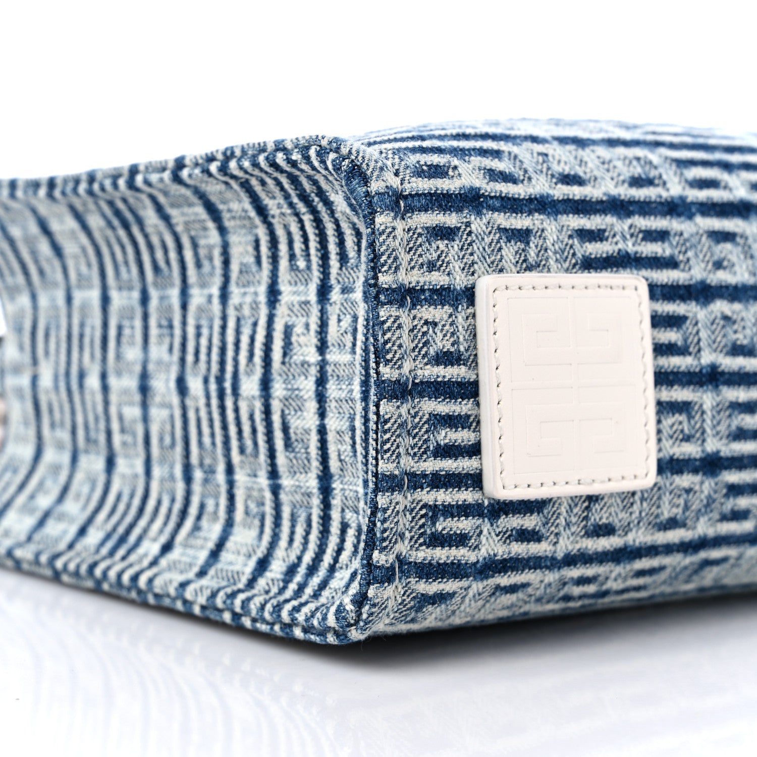 Givenchy Washed Denim Mini G Shopping Tote Blue 7 of 8
