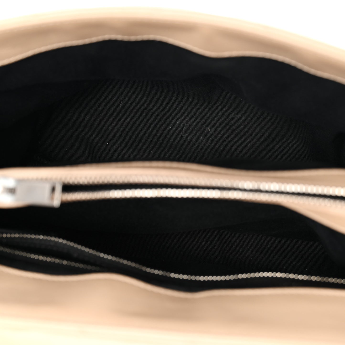 Calfskin Y Quilted Monogram Medium Loulou Chain Satchel Nude Powder