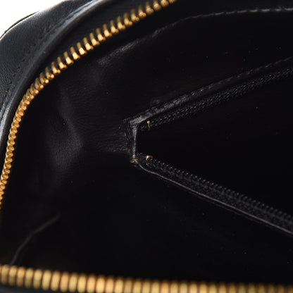 Chanel Lambskin Chevron Quilted Shoulder Bag Black 9 of 15