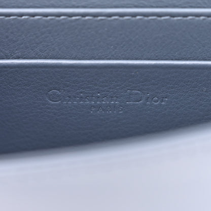 Christian Dior Patent Cannage Nano Lady Dior Pouch Denim 6 of 11