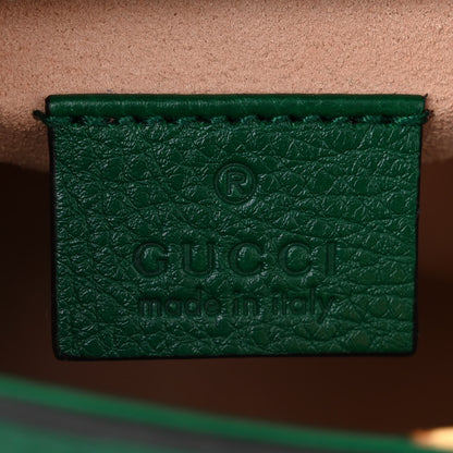 Gucci Wonka Grain Calfskin Mini Diana Tote Bag Green Yellow Fluo 6 of 10