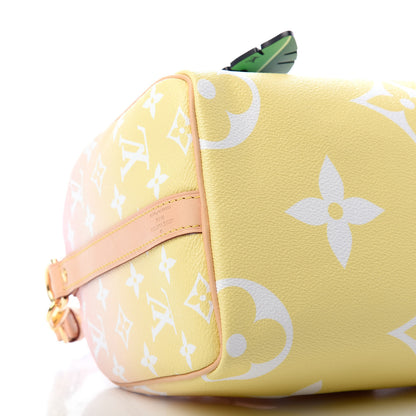 Louis Vuitton Monogram Giant By The Pool Speedy Bandouliere 25 Light Pink 7 of 10