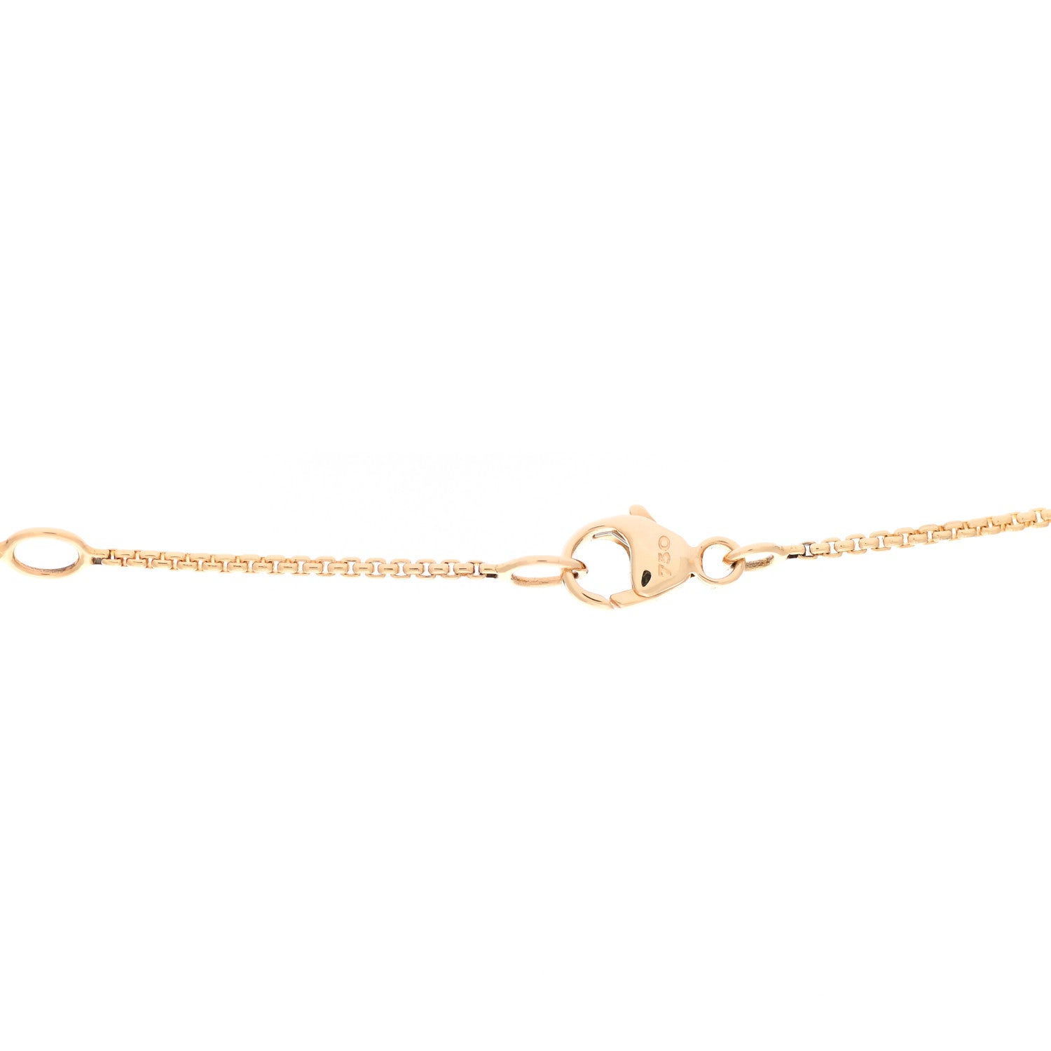 David Yurman 18K Yellow Gold Diamond Starburst Constellation Drop Necklace 5 of 5
