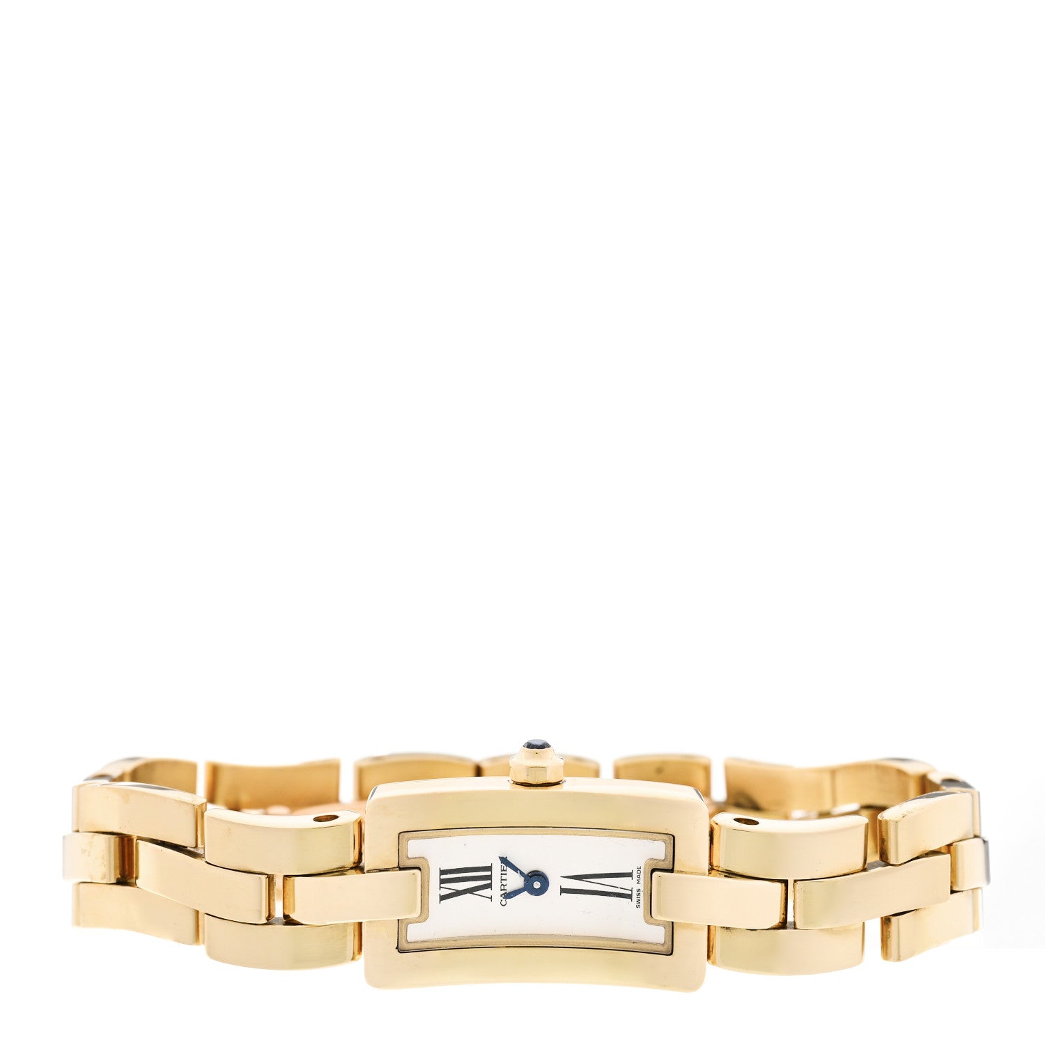 Cartier 18K Yellow Gold 14mm Ballerine Quartz Watch 2 of 4