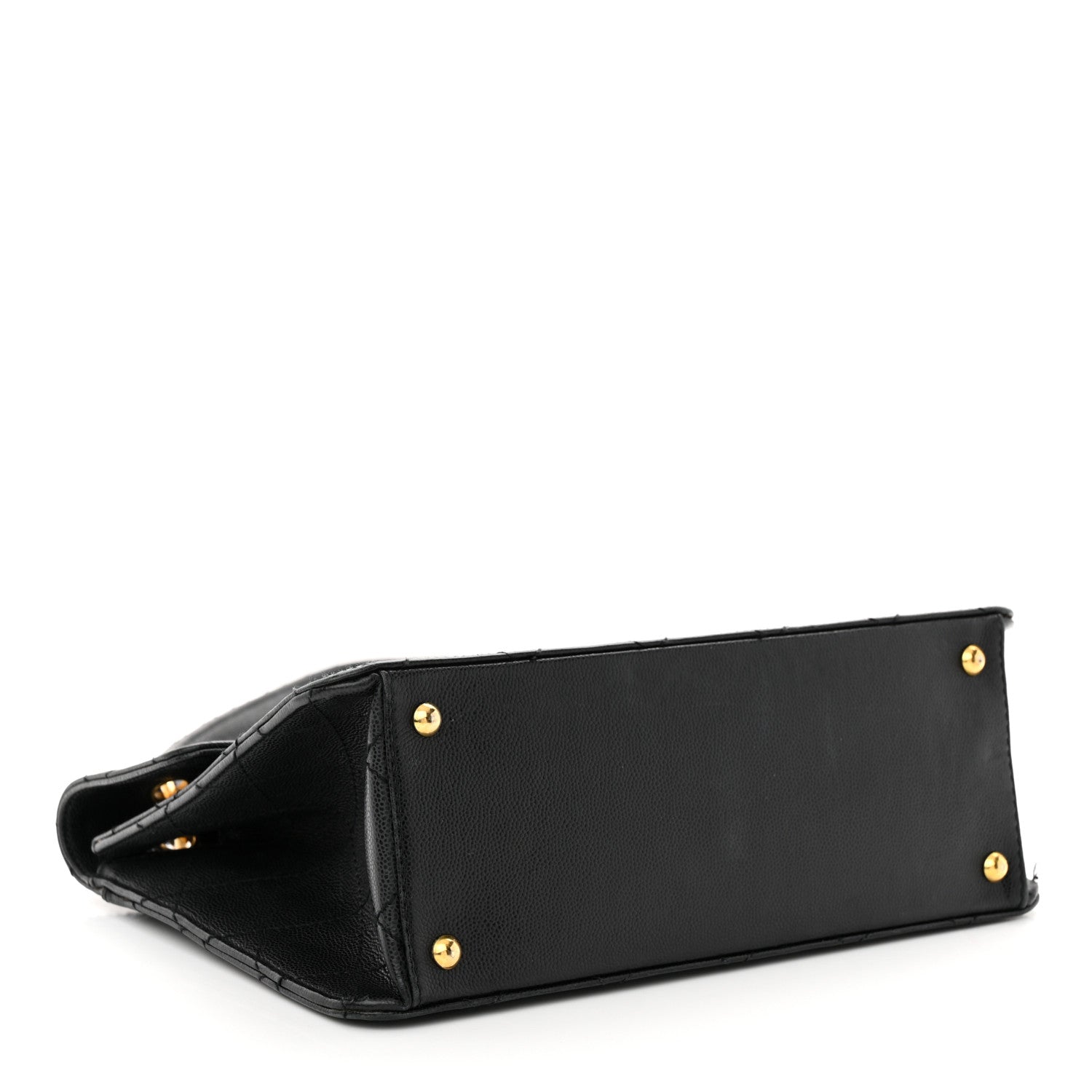 Chanel Caviar Diamond Stitched Flap Shoulder Bag Black 4 of 19