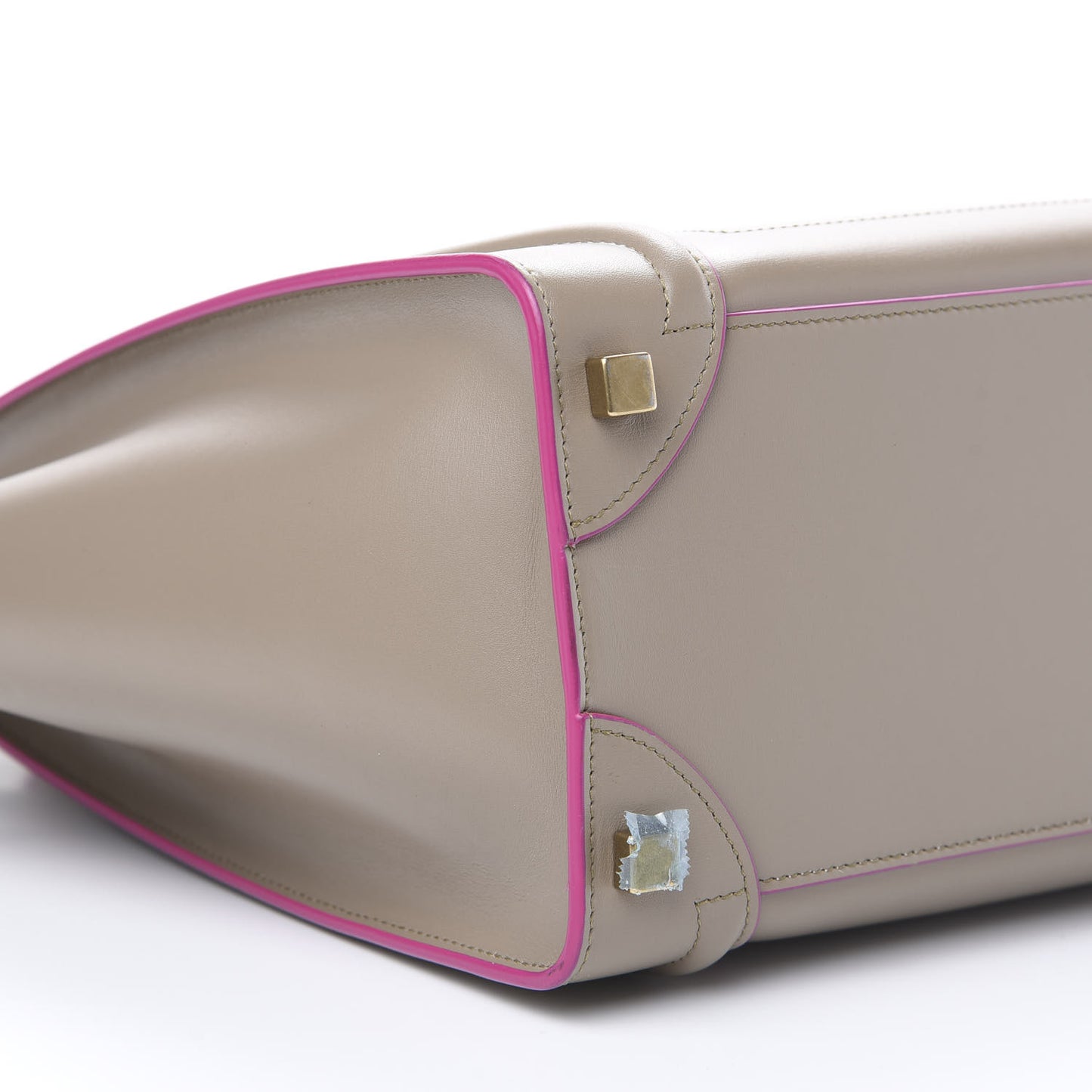 Smooth Calfskin Mini Luggage Beige