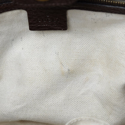 Gucci Monogram Medium GG Running Tote Dark Brown 8 of 11