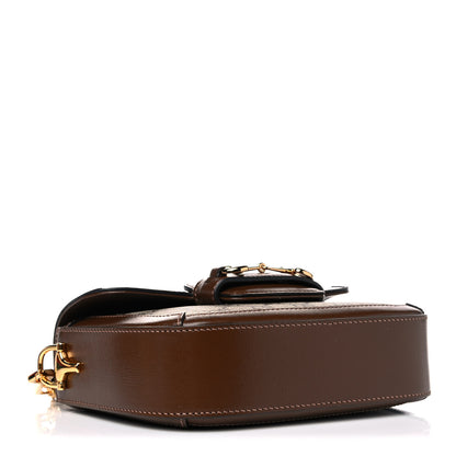 Gucci GG Supreme Monogram Web Mini Horsebit 1955 Shoulder Bag Beige Brown Sugar 4 of 11