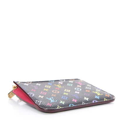 Louis Vuitton Monogram Multicolor Key Pouch Black Grenade 4 of 8