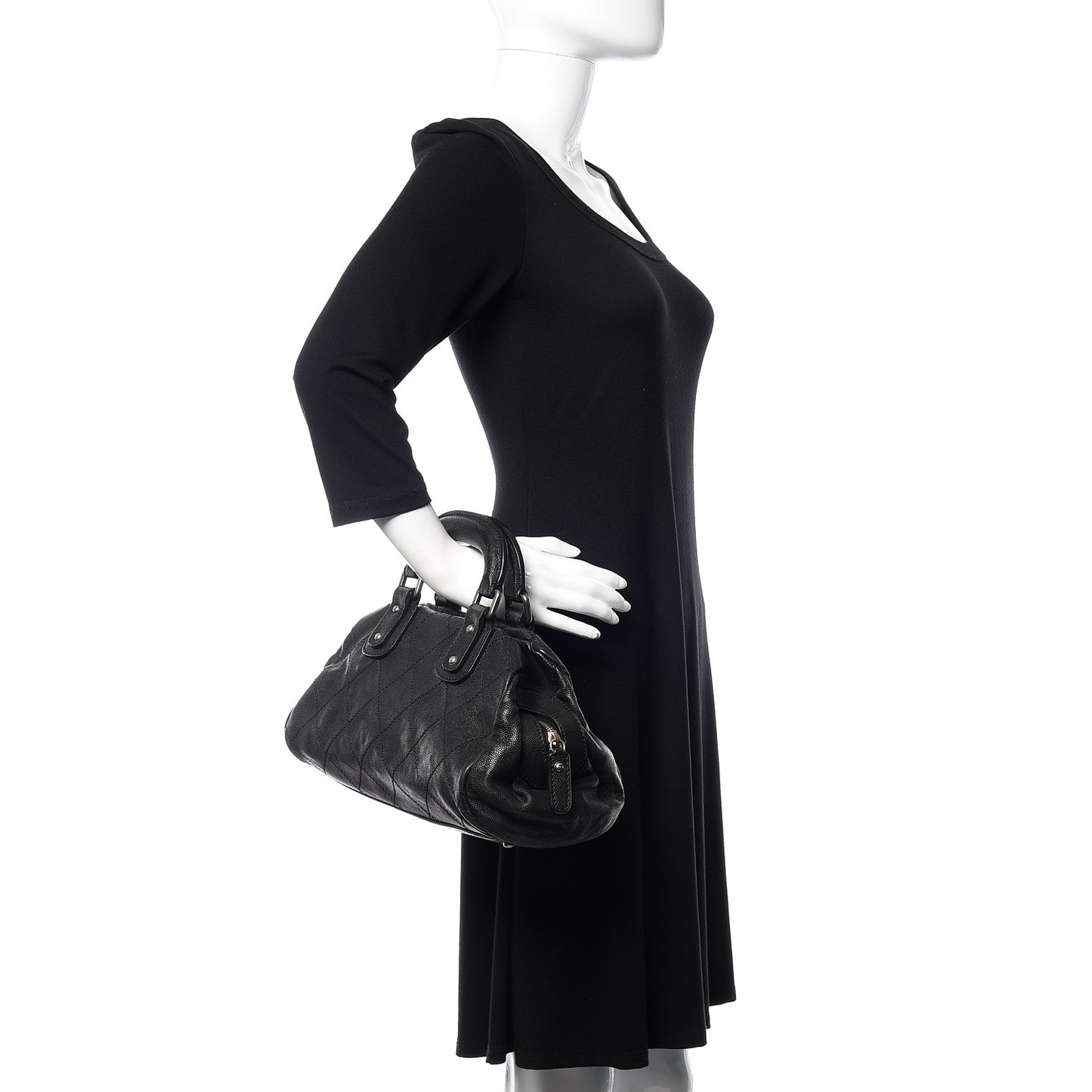 Caviar Small Outdoor Ligne Doctor Bag Black