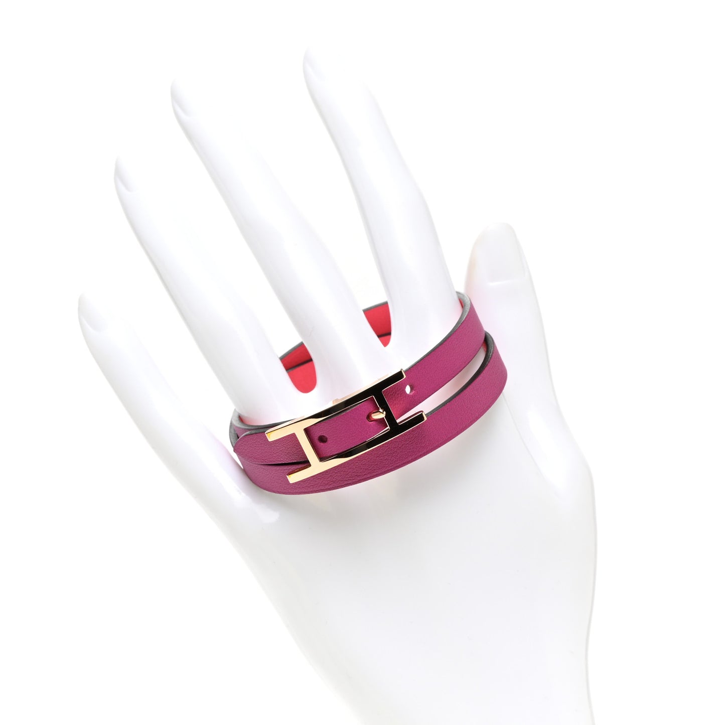 Swift Behapi Double Tour Bracelet T3 Rose Pourpre Rose Extreme
