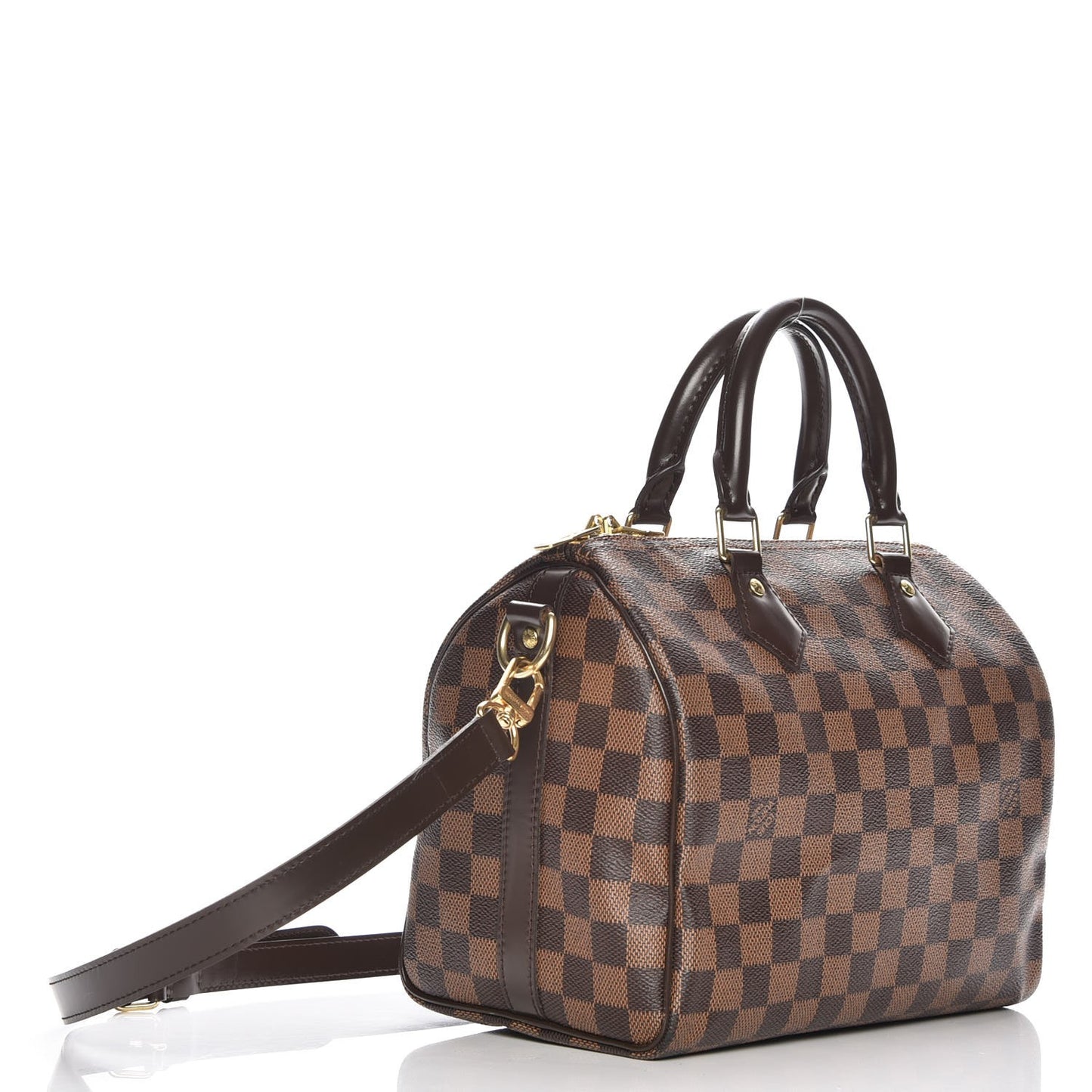 Damier Ebene Speedy Bandouliere 25