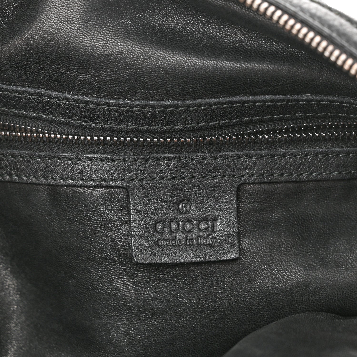 Gucci Calfskin Medium Icon Bit Boston Black 6 of 14