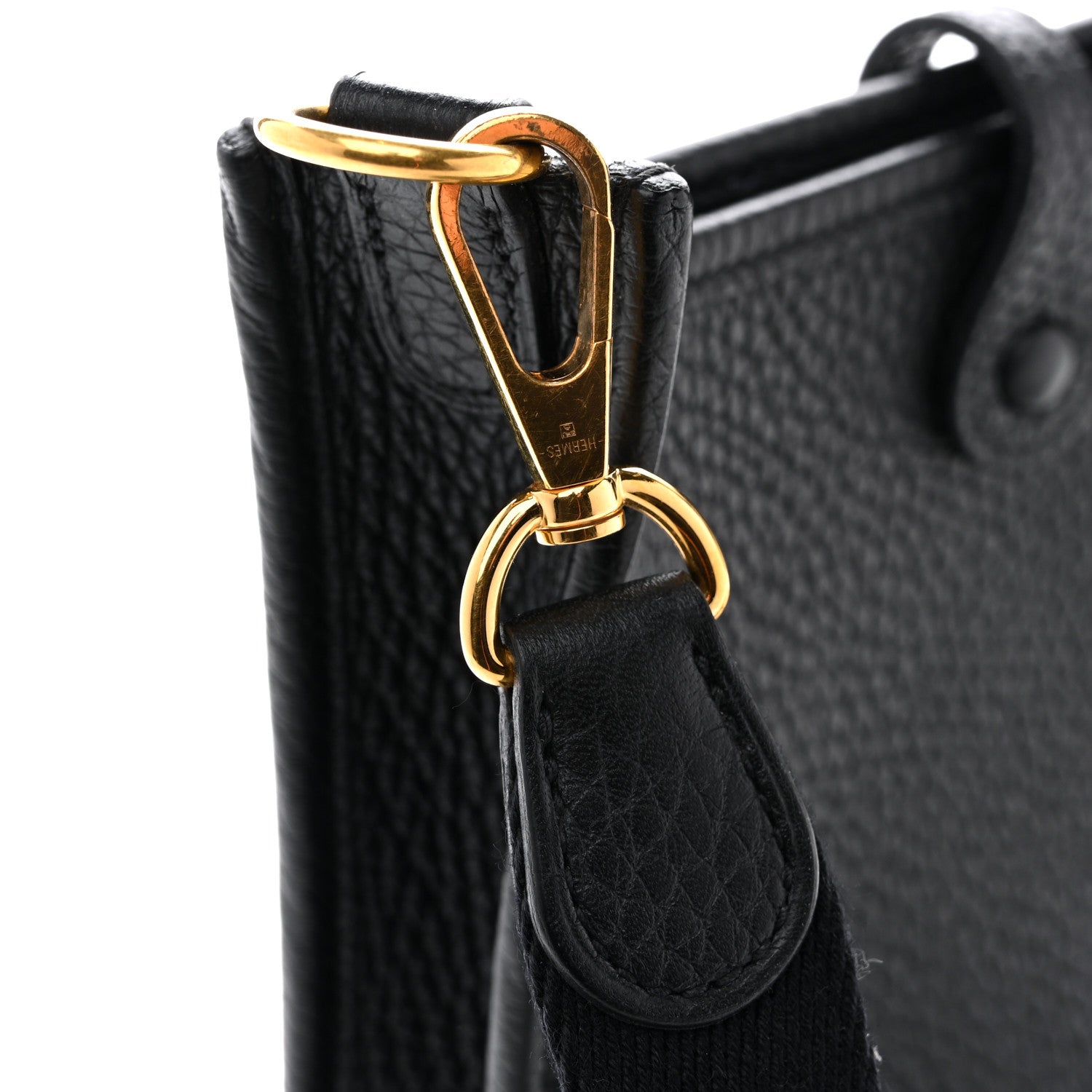 Hermes Taurillon Clemence Evelyne TPM Black 11 of 13