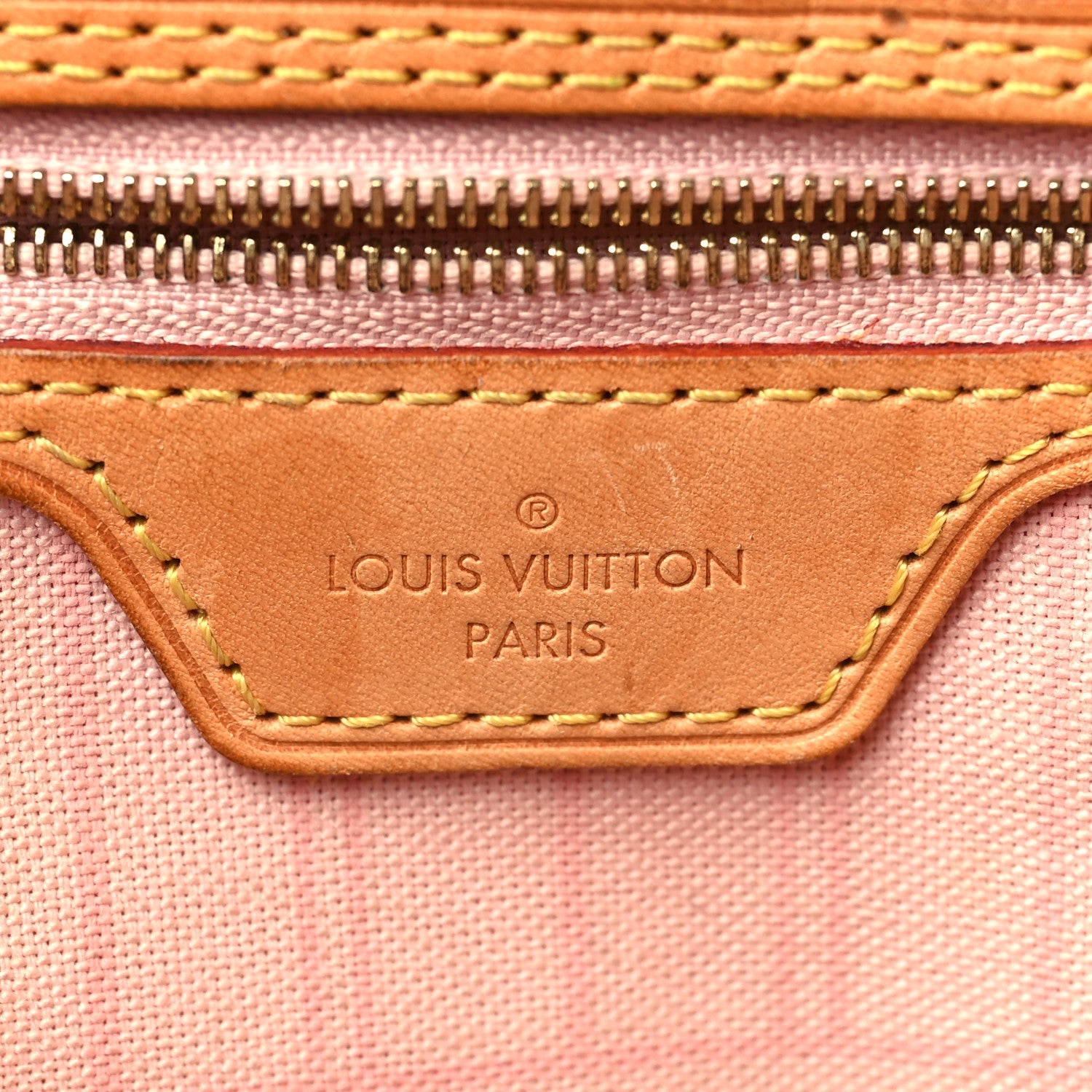 Louis Vuitton Damier Azur Neo Neverfull MM Rose Ballerine 7 of 9
