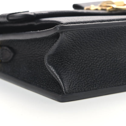 Louis Vuitton Empreinte Vavin Chain Wallet Black 7 of 9