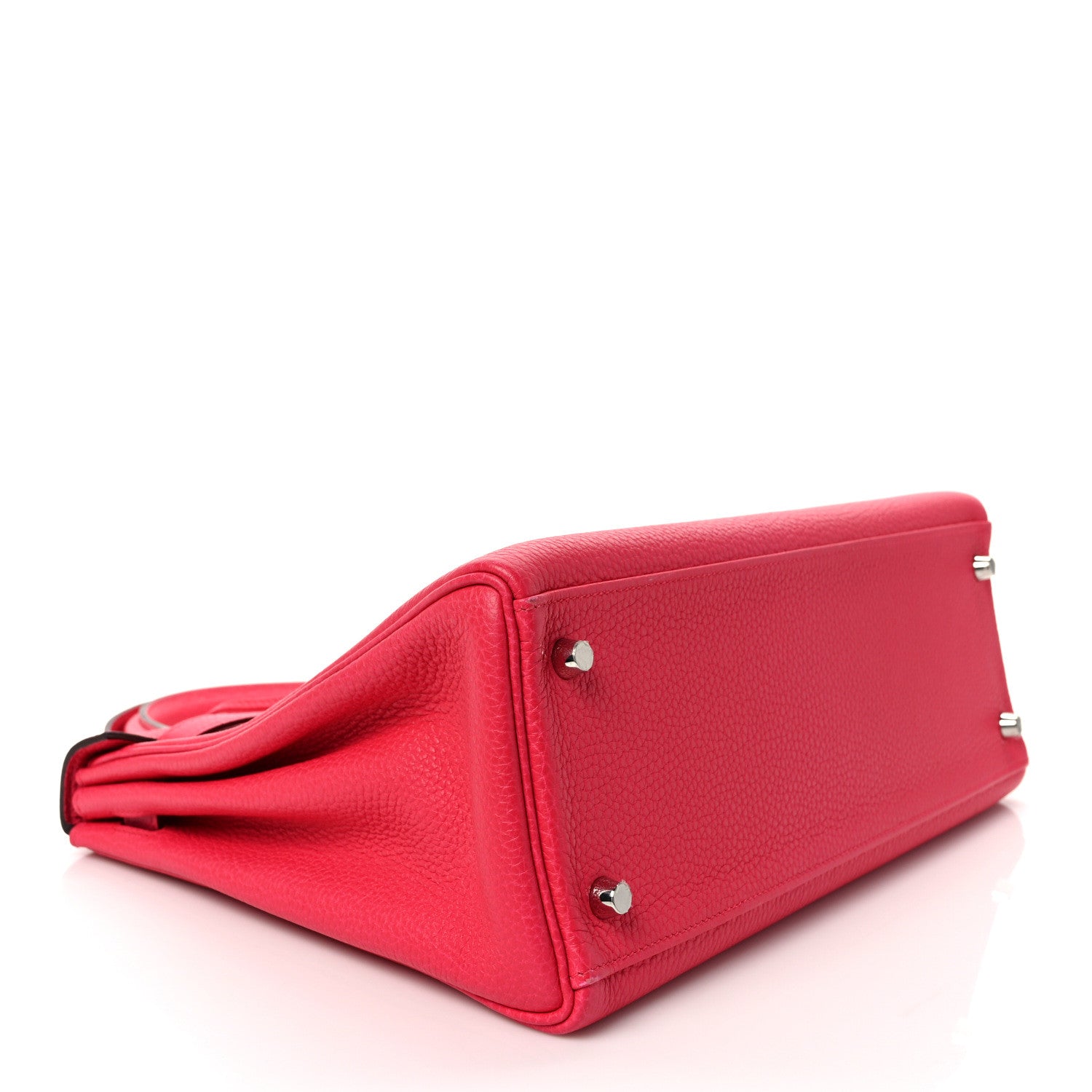 Hermes Taurillon Clemence Kelly Retourne 32 Rose Extreme 4 of 11