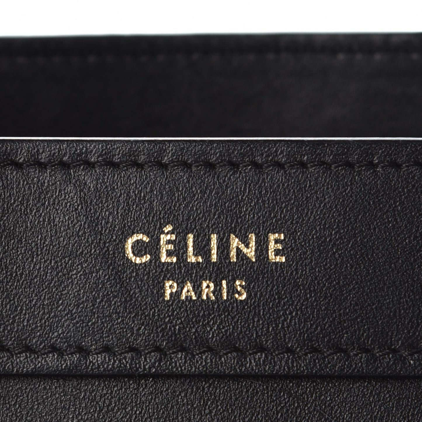Smooth Calfskin Nano Luggage Black