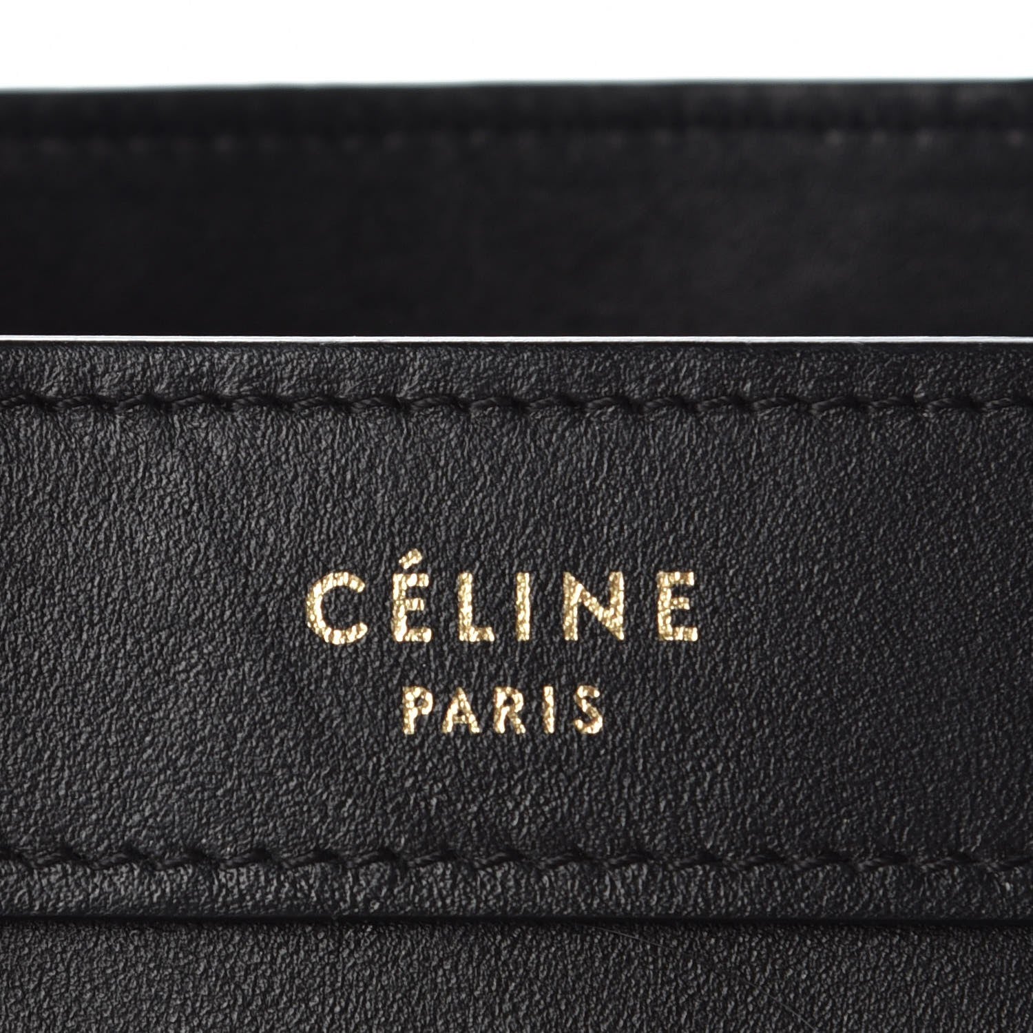 Celine Smooth Calfskin Nano Luggage Black 7 of 8