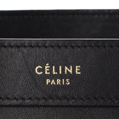 Celine Smooth Calfskin Nano Luggage Black 7 of 8