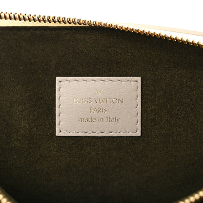 Louis Vuitton Lambskin Embossed Monogram Coussin PM Beige Cream 6 of 8