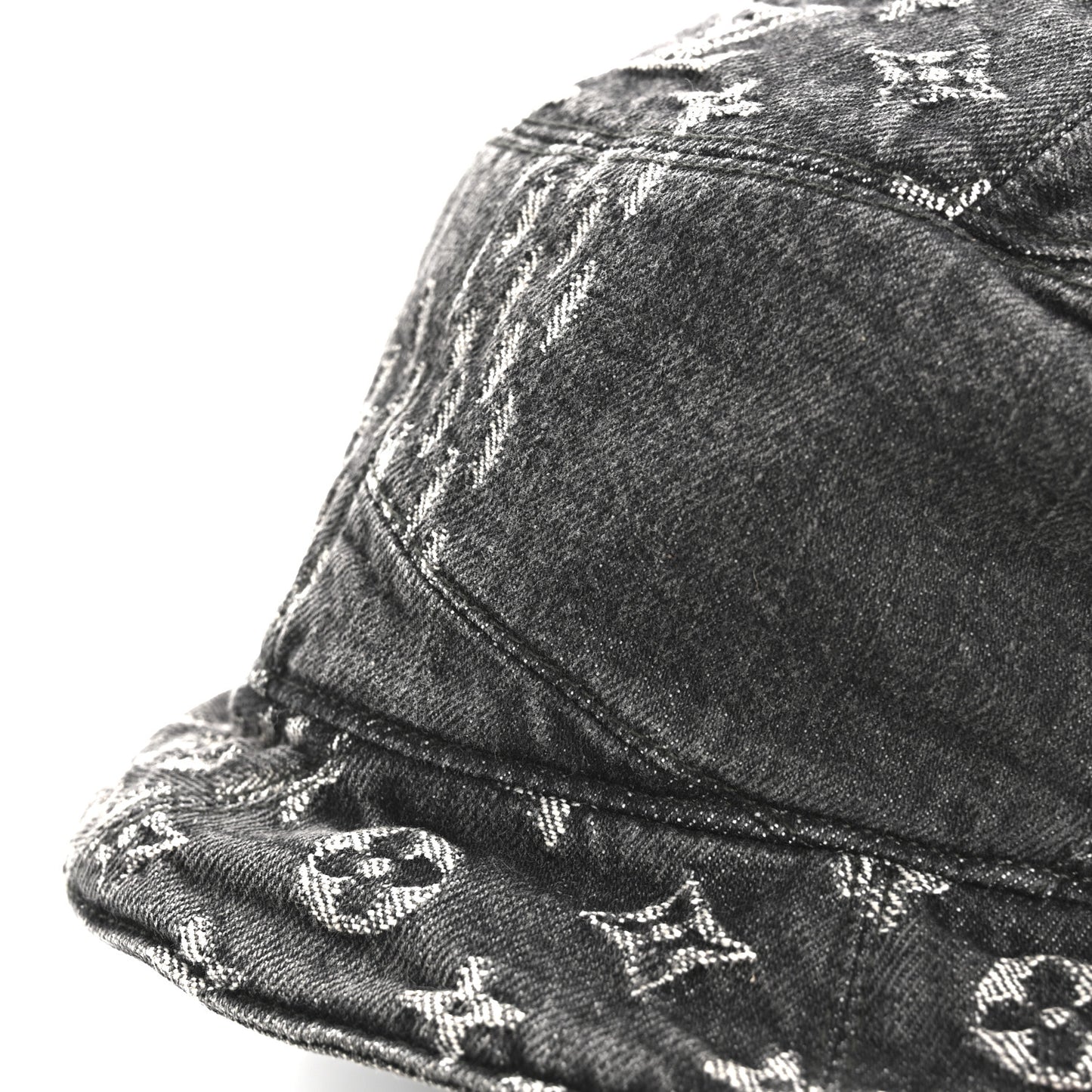 x NIGO Monogram Giant Denim Giant Damier Wave Sun Hat 60 Gray