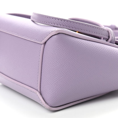 Celine Grained Calfskin Pico Belt Bag Lilac 9 of 9