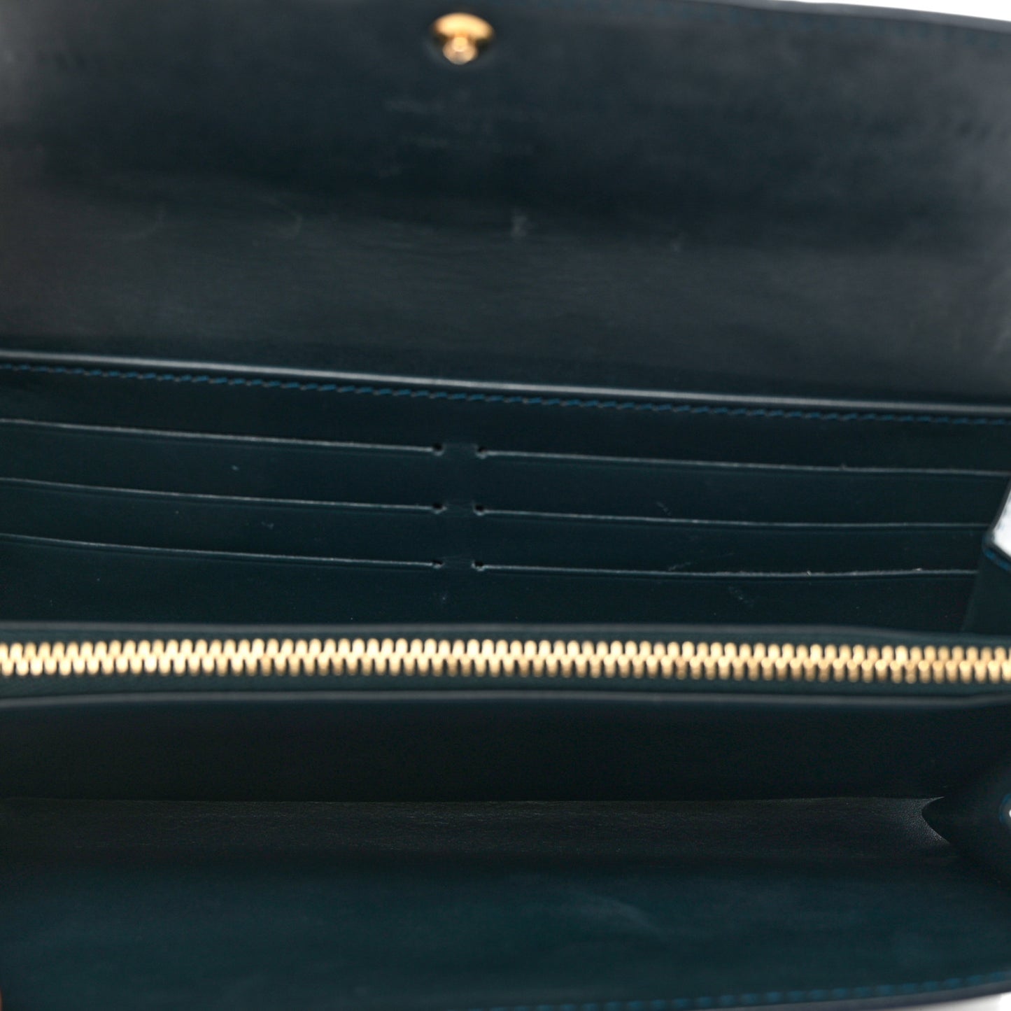 Vernis Sarah Wallet Blue Nuit