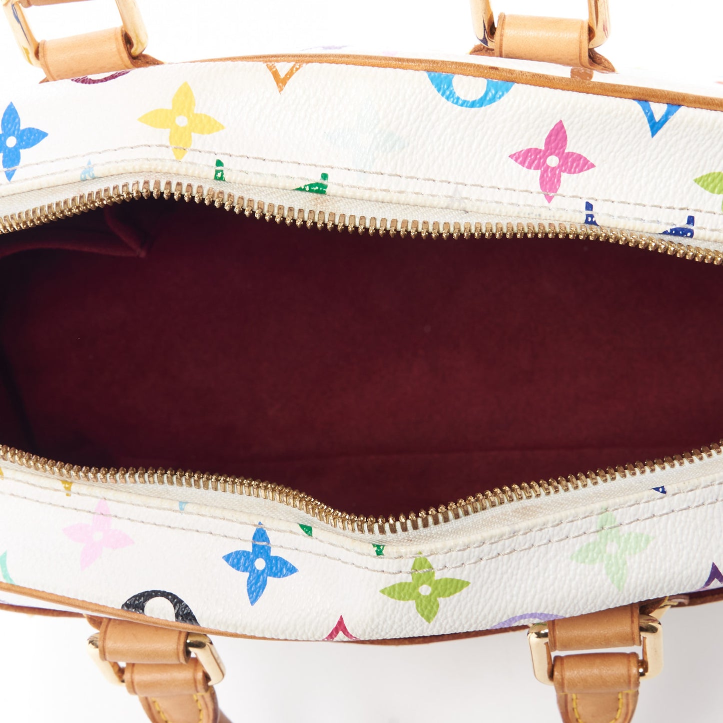 Monogram Multicolor Trouville White