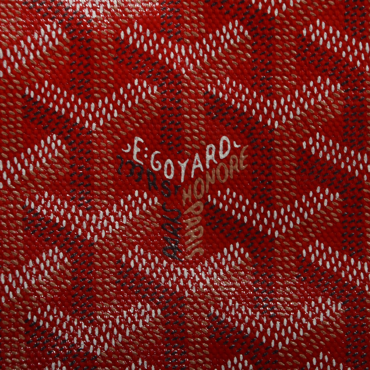 Goyard Goyardine Sac Hardy Pet Carrier PM Red 8 of 9