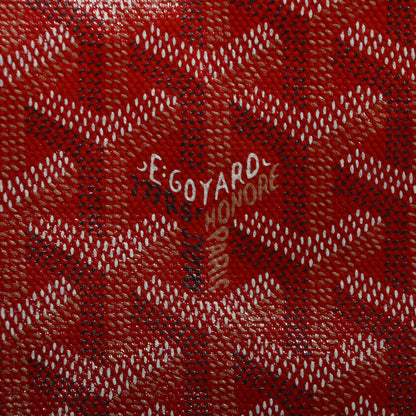 Goyard Goyardine Sac Hardy Pet Carrier PM Red 8 of 9
