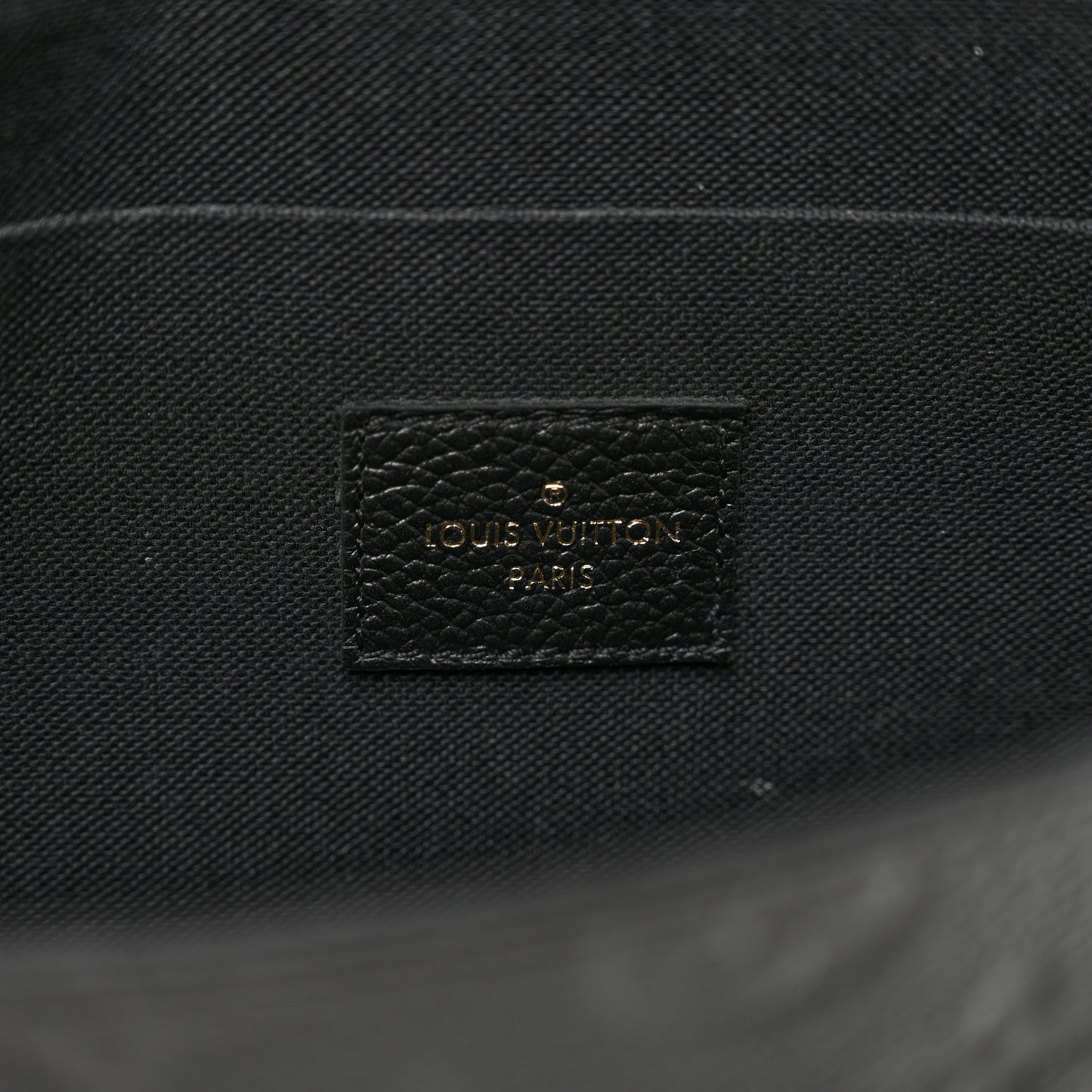 Empreinte Pochette Felicie Chain Wallet Black