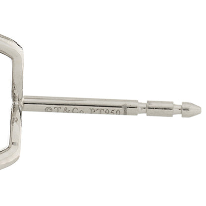 Tiffany Platinum Diamond Large Victoria Earrings 4 of 6
