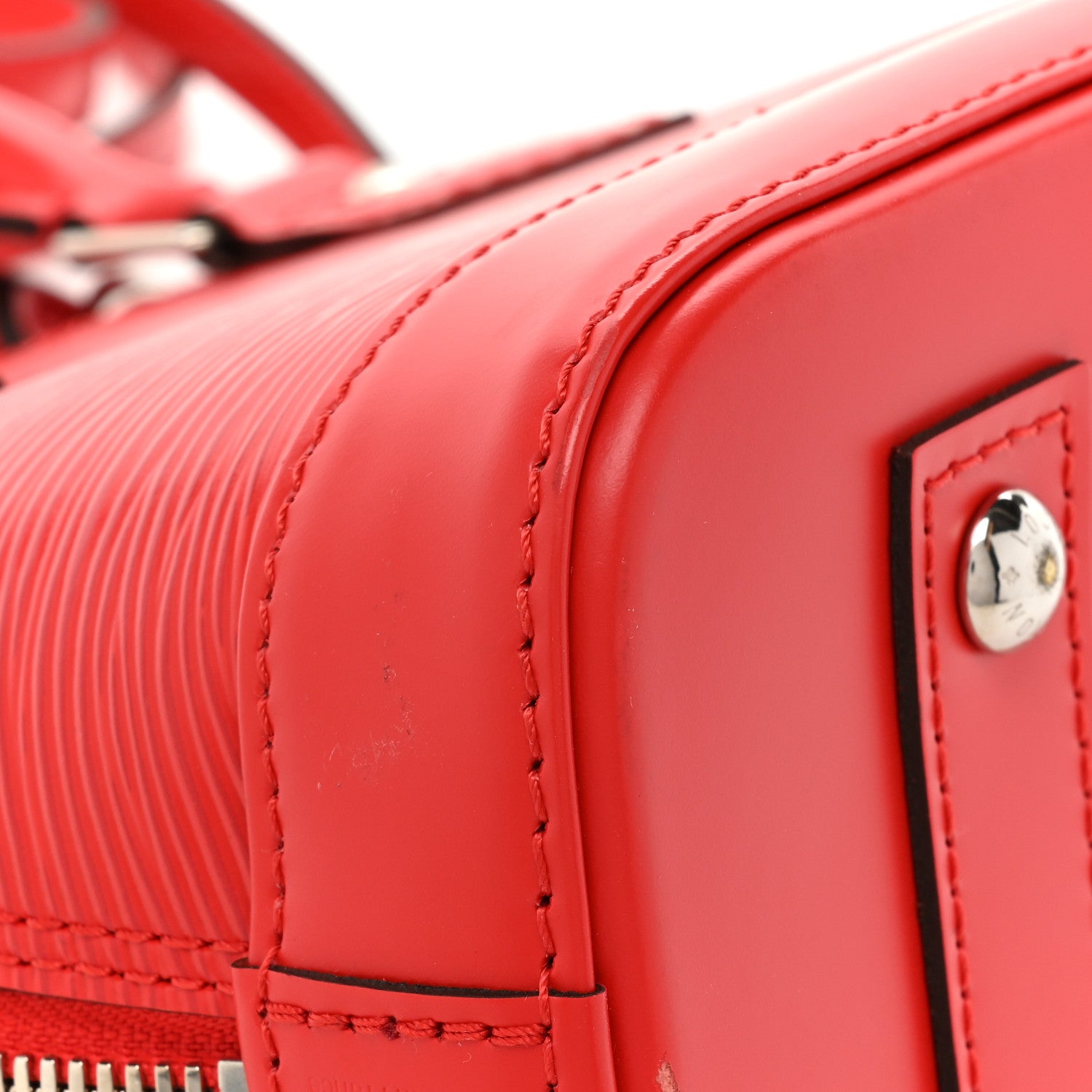 Louis Vuitton Epi Alma BB Coquelicot 13 of 16