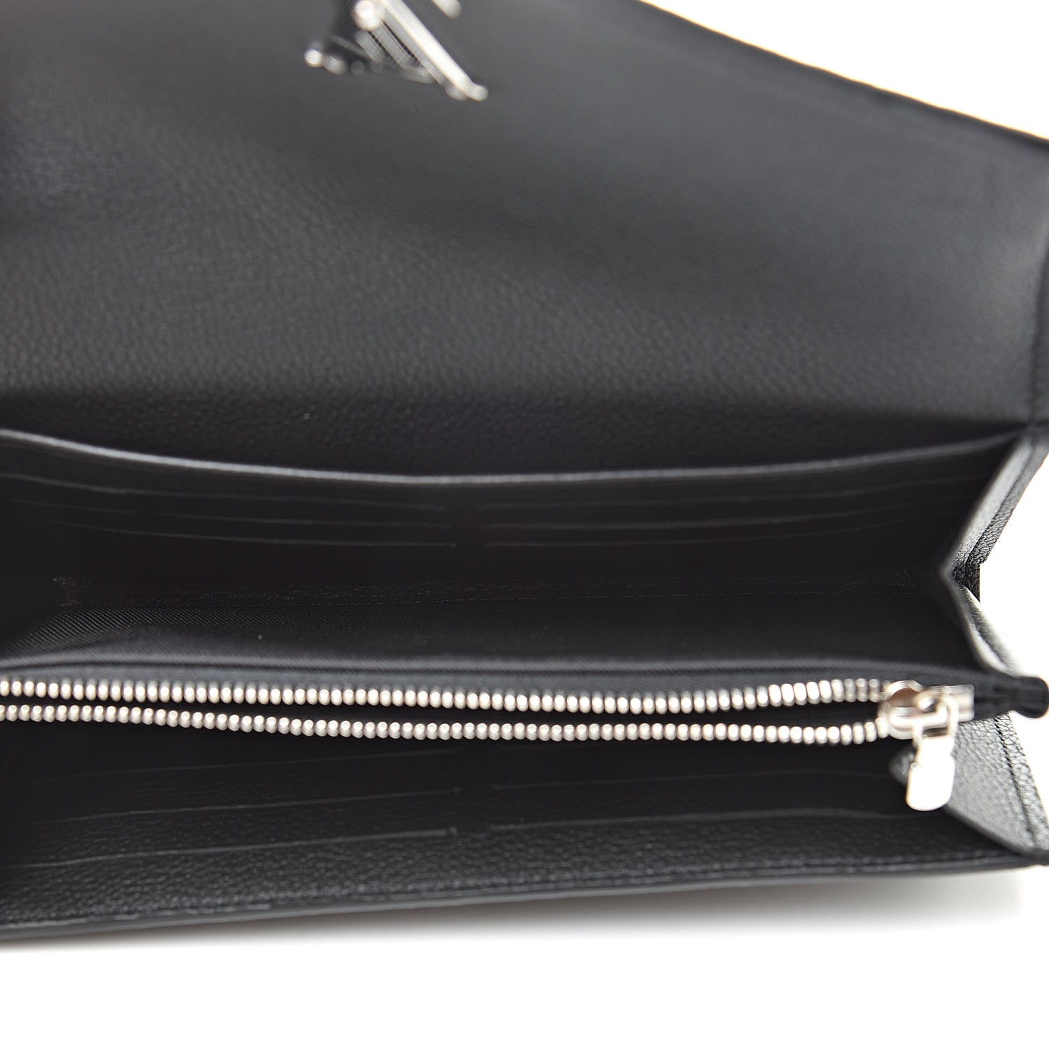 Louis Vuitton Soft Calfskin My Lockme Wallet Black 5 of 8