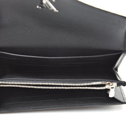 Louis Vuitton Soft Calfskin My Lockme Wallet Black 5 of 8