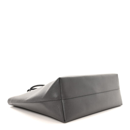Fendi Vitello Elite Cuoio Monster Buggies Medium Roll Tote Carbone Black Multicolor Magenta 4 of 11