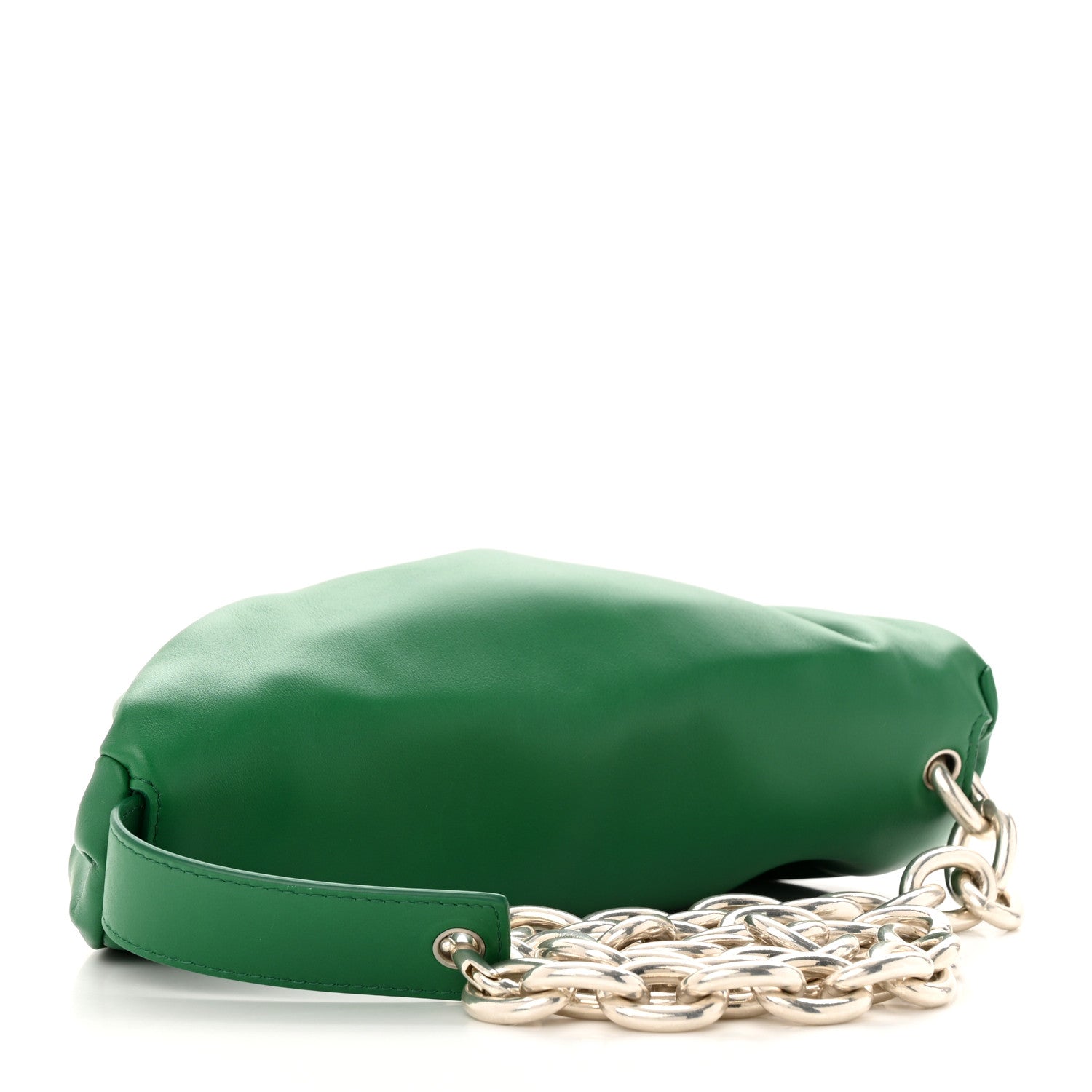 Bottega Veneta Nappa The Belt Chain Pouch Racing Green 3 of 16