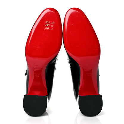 Christian Louboutin Patent Miss Jane Mary Janes 55 Pumps 40.5 Black 5 of 7