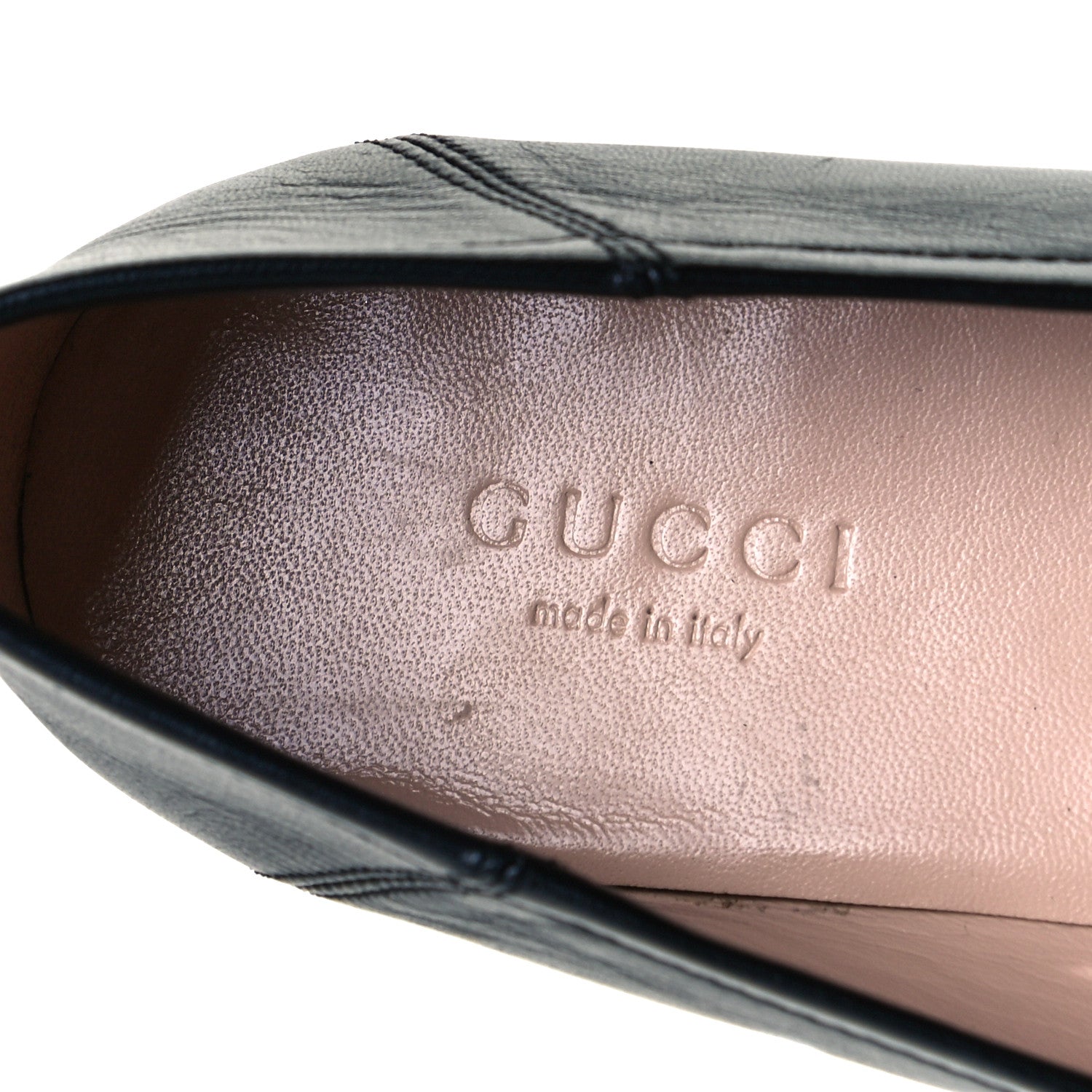 Gucci Malaga Kid Web Womens Horsebit Loafers 36.5 Black 6 of 10