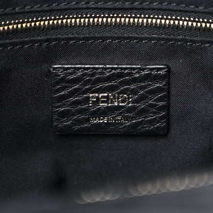 Fendi Nappa FF 1974 Embossed Small Boston Black 6 of 7