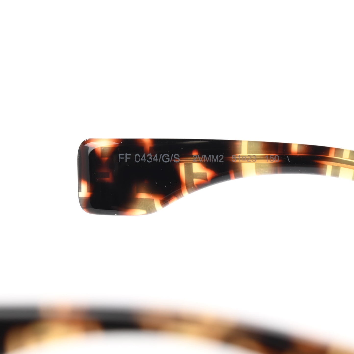 Acetate FF 53mm Sunglasses 0434/S Tortoise