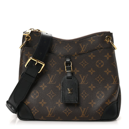 Louis Vuitton Monogram Odeon PM Black 1 of 9