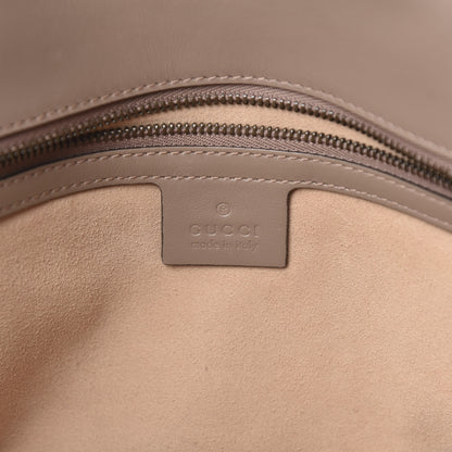 Gucci Calfskin Matelasse Medium GG Marmont Shoulder Bag Porcelain Rose 6 of 12