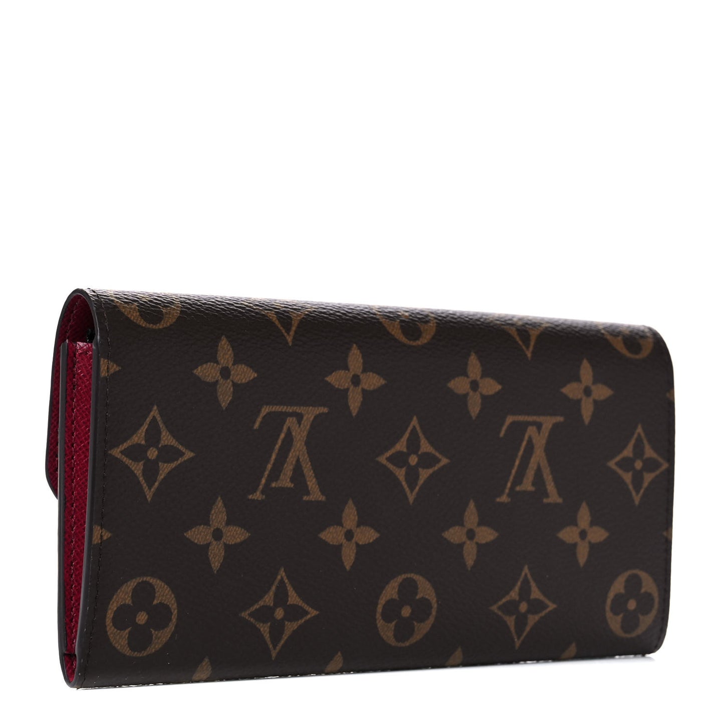 Monogram Emilie Wallet Fuchsia