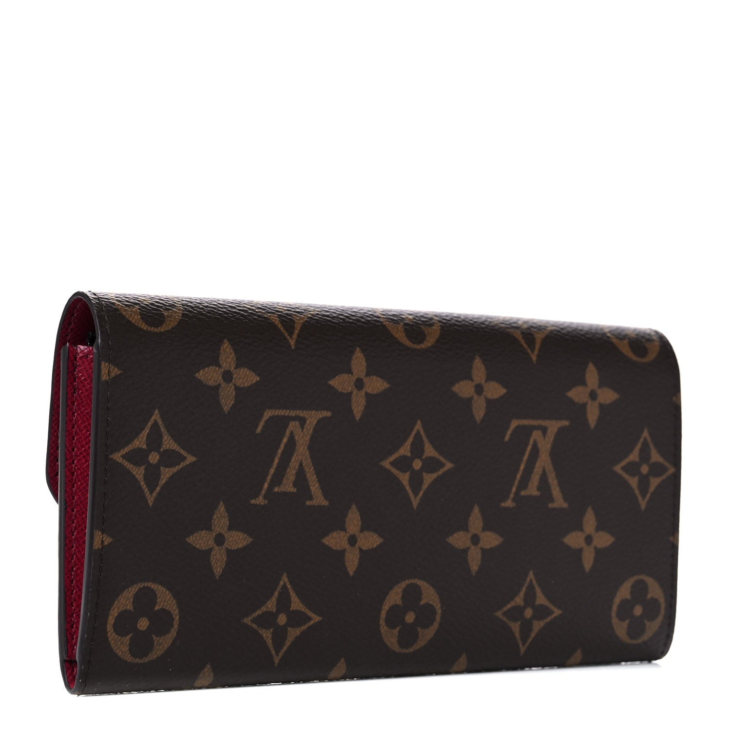 Louis Vuitton Monogram Emilie Wallet Fuchsia 3 of 10