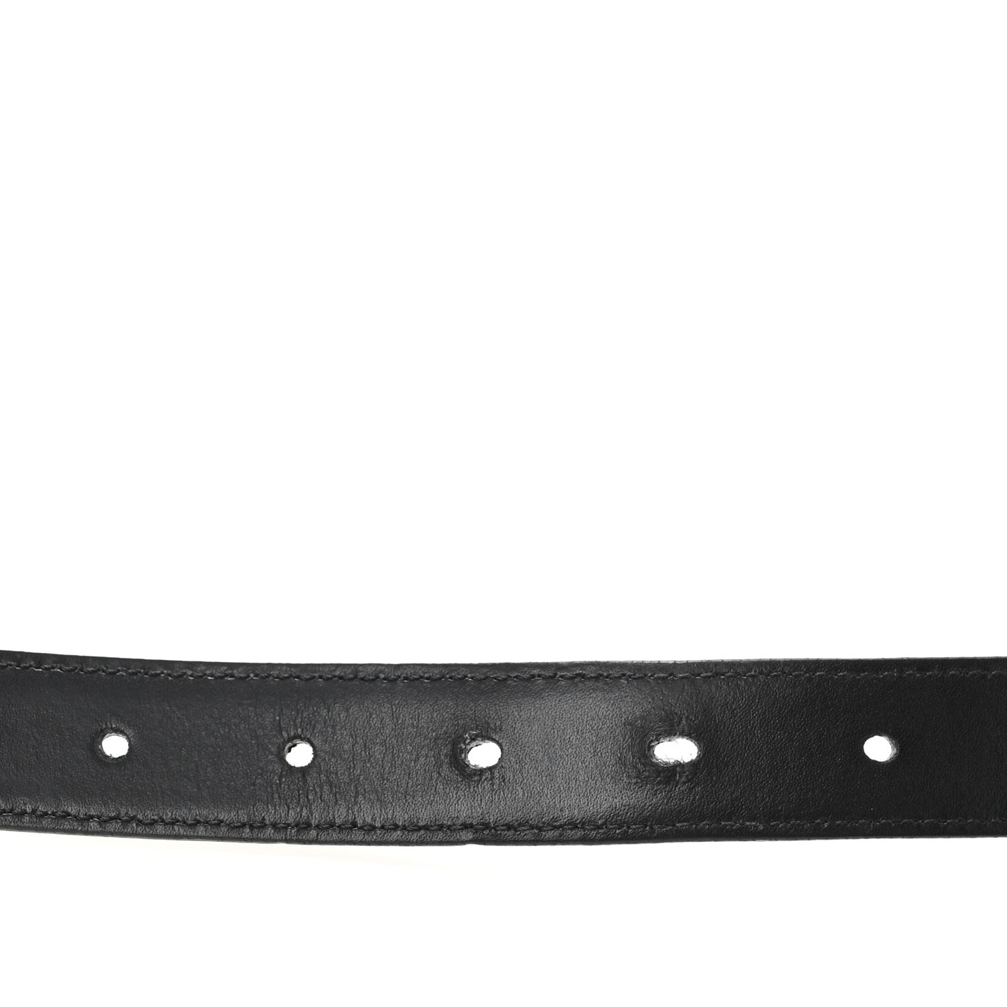 Taurillon Calfskin Medium 25mm Triomphe Belt 90 36 Black