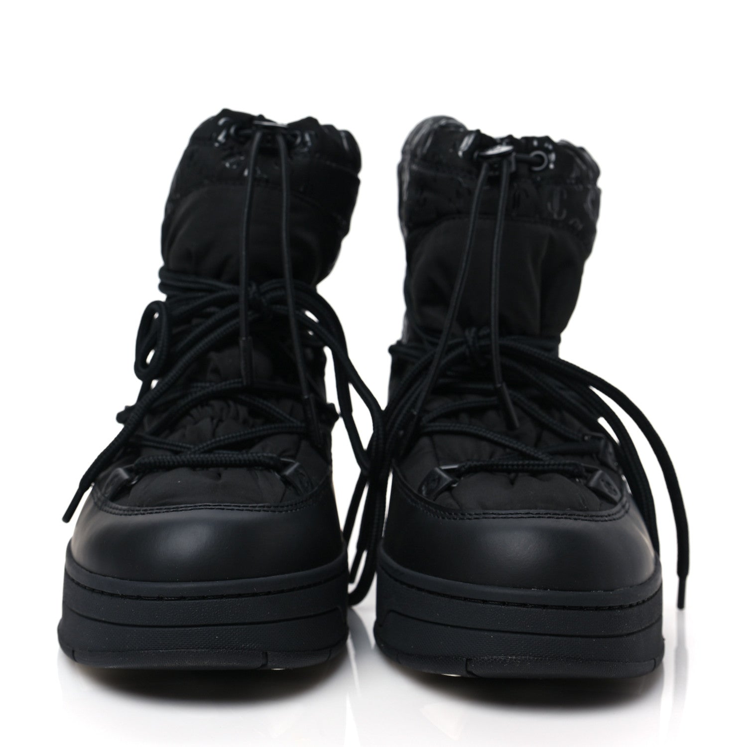 Jimmy Choo Nylon Wanaka Ankle Boots 39.5 Black 2 of 7